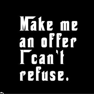 All offers considered